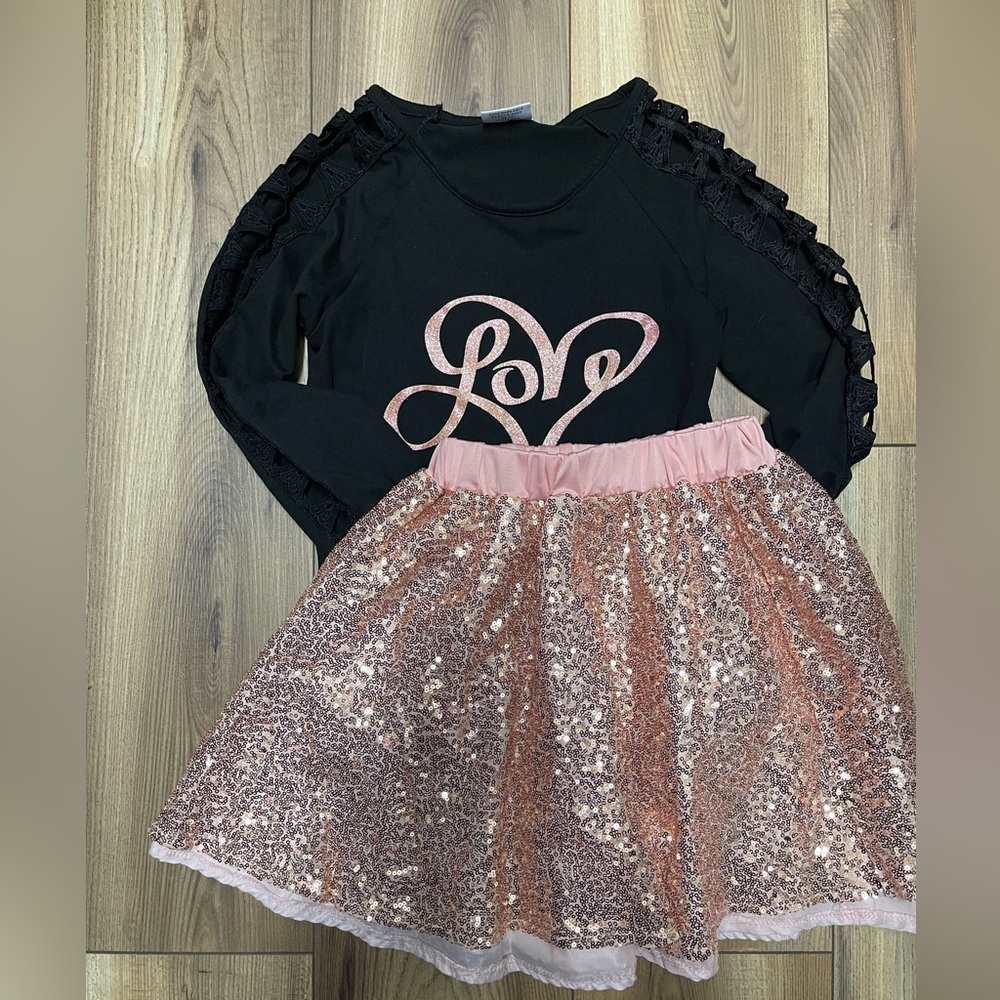 Sparkle in Pink Love outfit